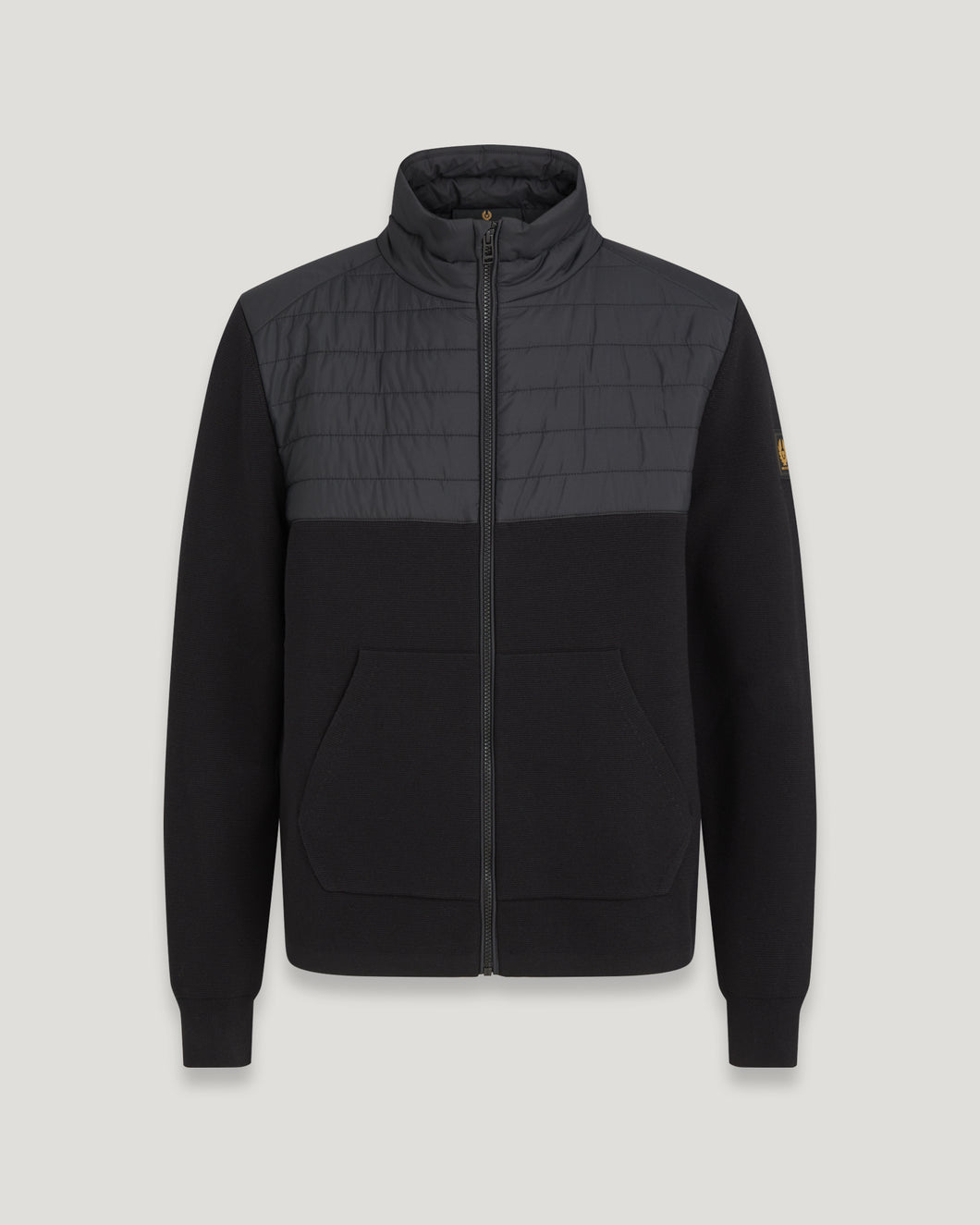 Product Image For Belstaff Venture Full Zip Cardigan In Black